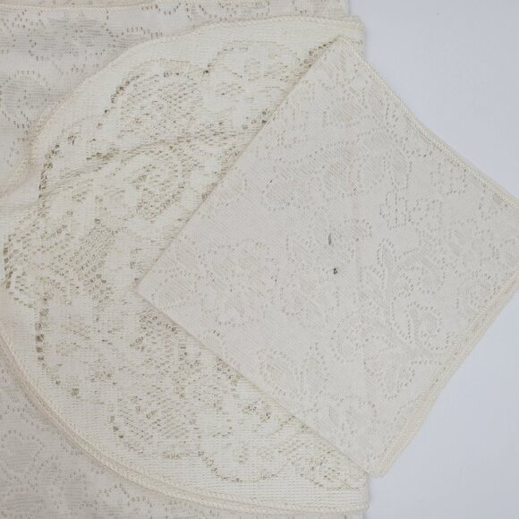 Quaker Lace vintage lace table set 12 pieces - Picture 6 of 13